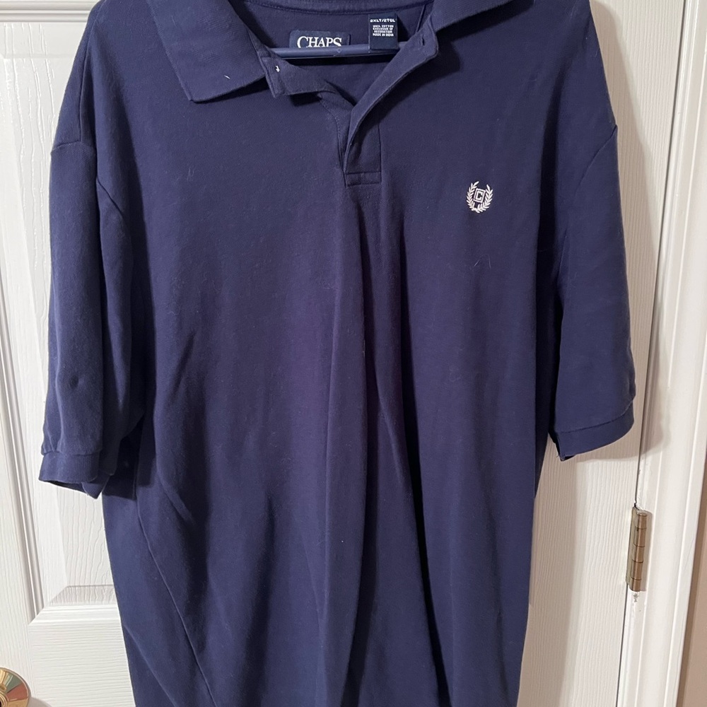 Chaps Men's Navy Polo Shirt